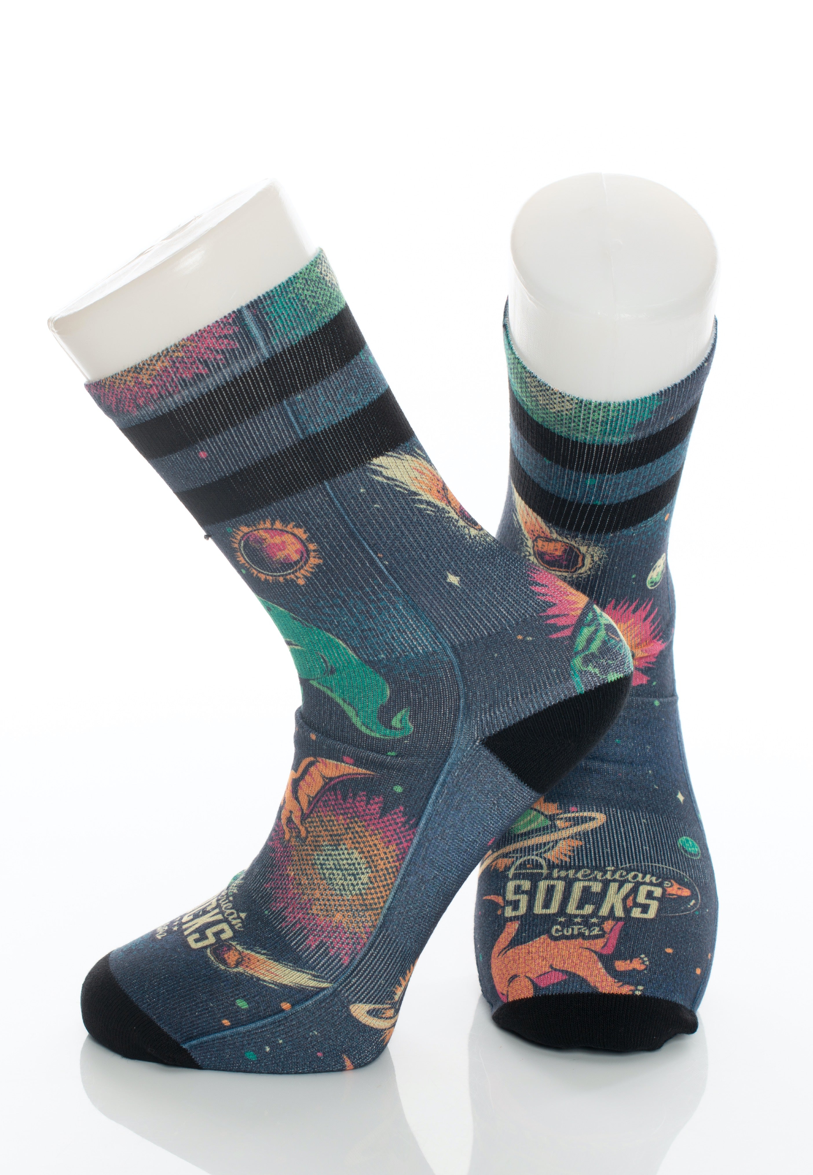 American Socks - Space Dino Mid High - Socks Deals