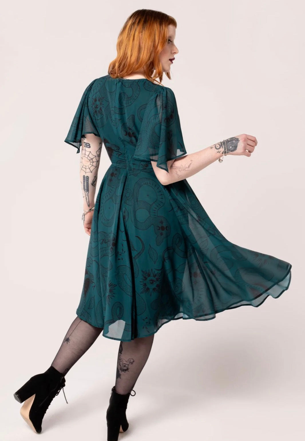 Hellbunny - Venom Midi - Dress Outlet Big Discount