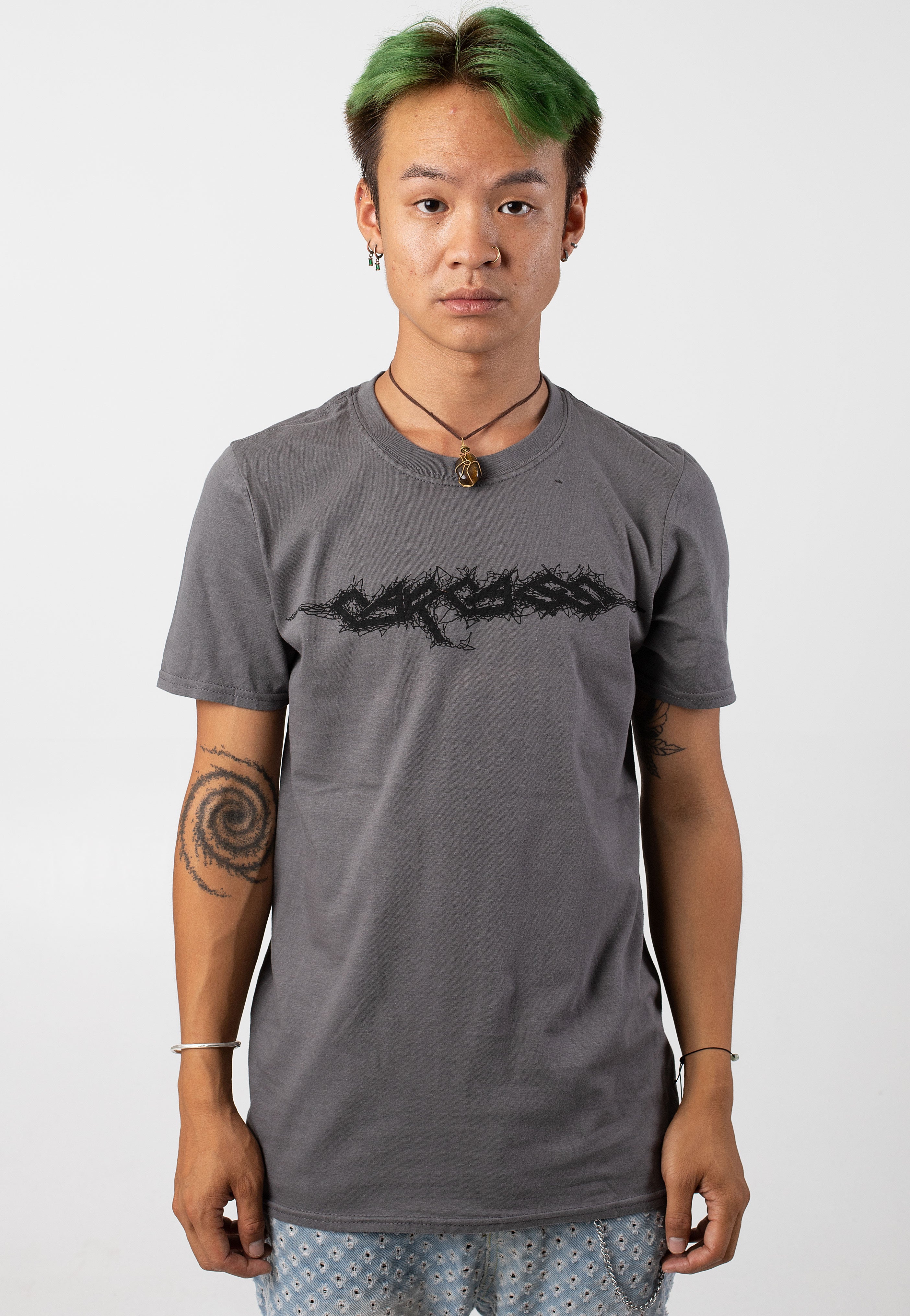 Carcass - Logo Grey - T-Shirt Free Shipping Clearance Store