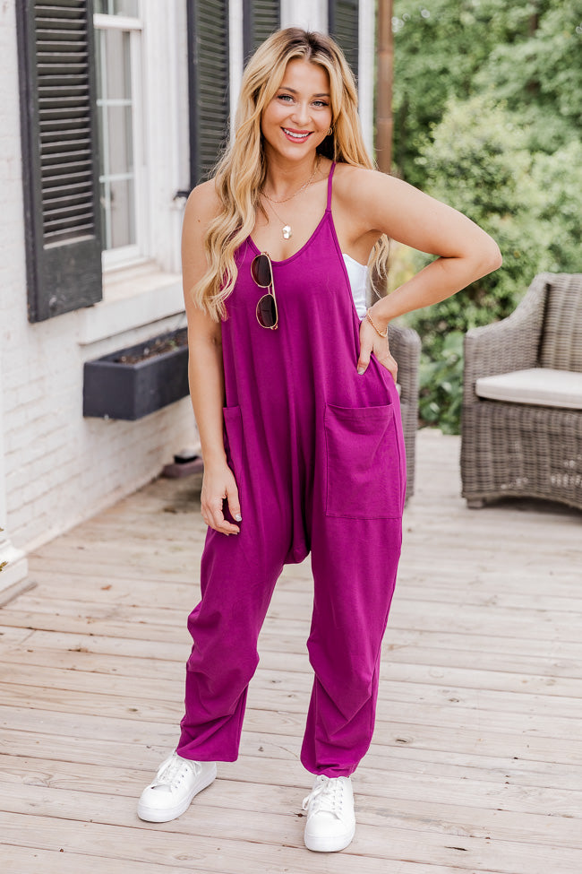 Day In The Life Magenta Jumpsuit FINAL SALE Browse Cheap Online