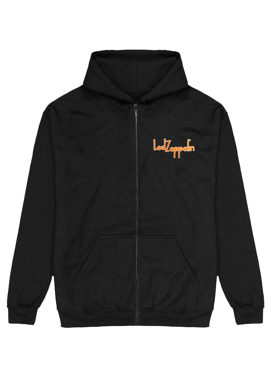 Led Zeppelin - Orange Circle - Zipper Factory Outlet For Sale