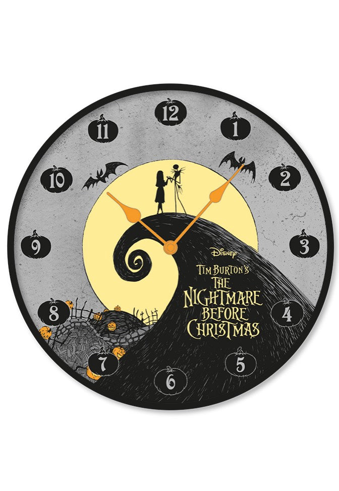 The Nightmare Before Christmas - Jack & Sally - Clock Pick A Best For Sale