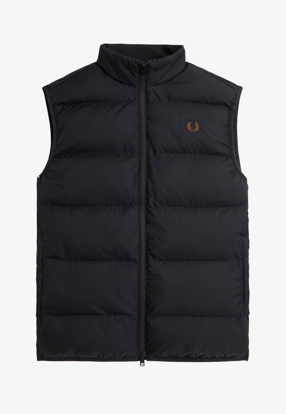 Fred Perry - Insulated Black - Vest Buy Cheap Clearance