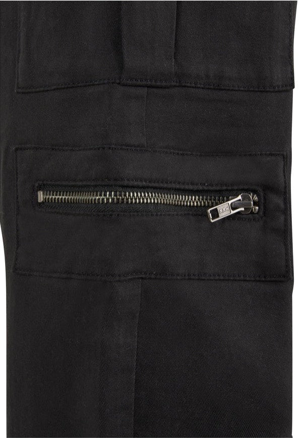 Urban Classics - Ladies Loose Utility Stretch Twill Black - Pants Sale View