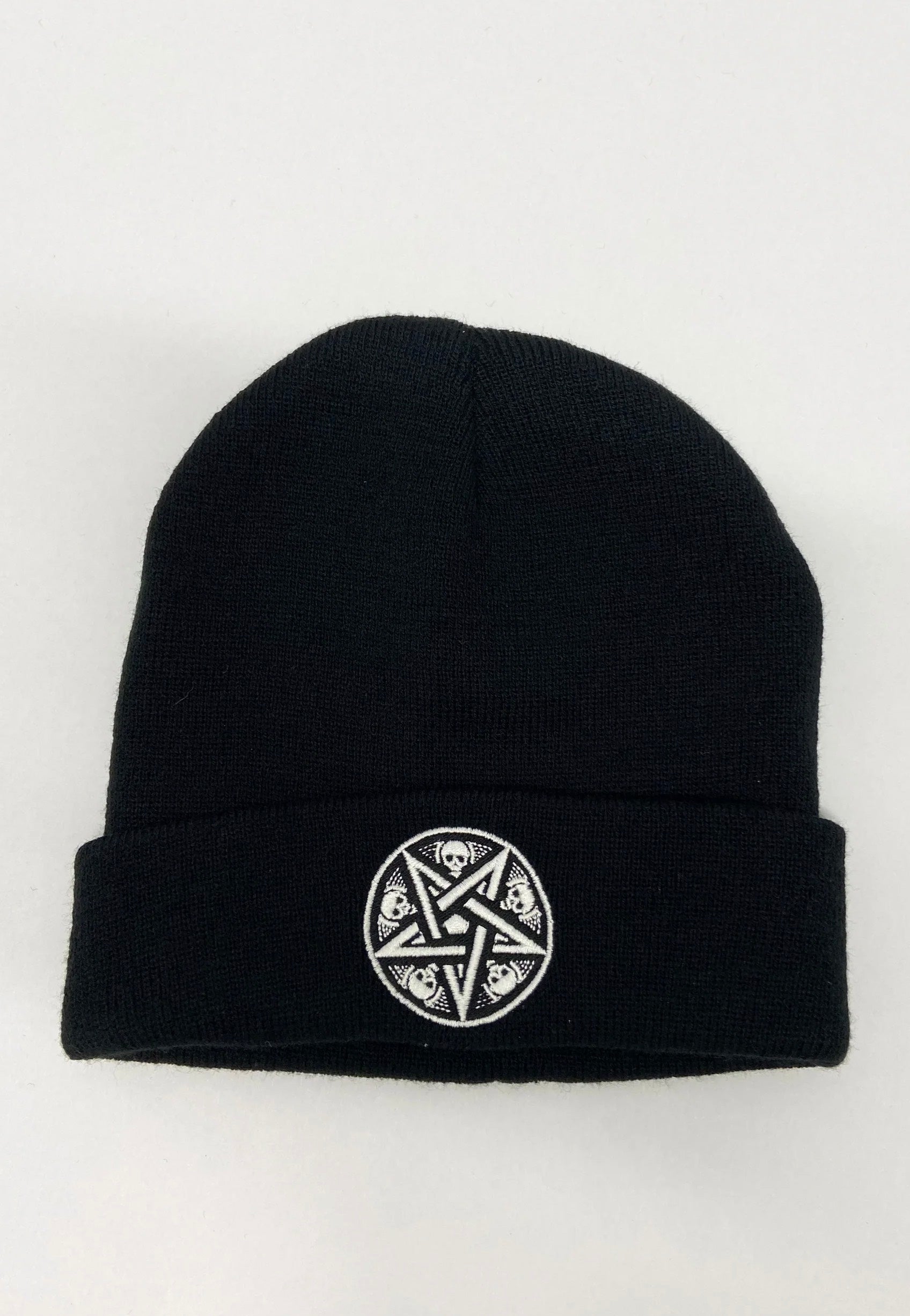 Pamela Mann - Skull Pentagram Black - Beanie Cheap Sale Visit New