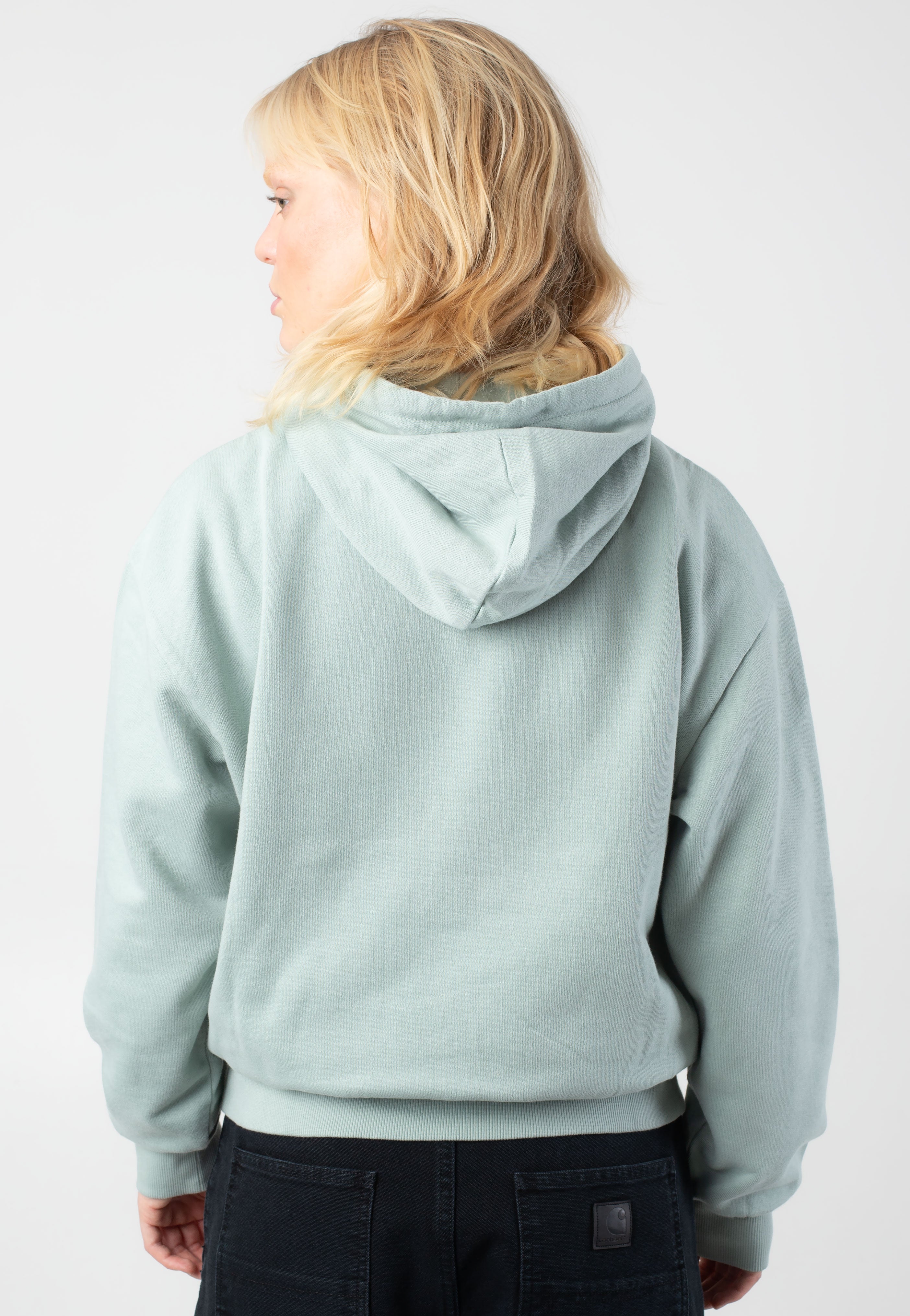 Carhartt WIP - W' Hooded Casey Frosted Green/Silver - Hoodie