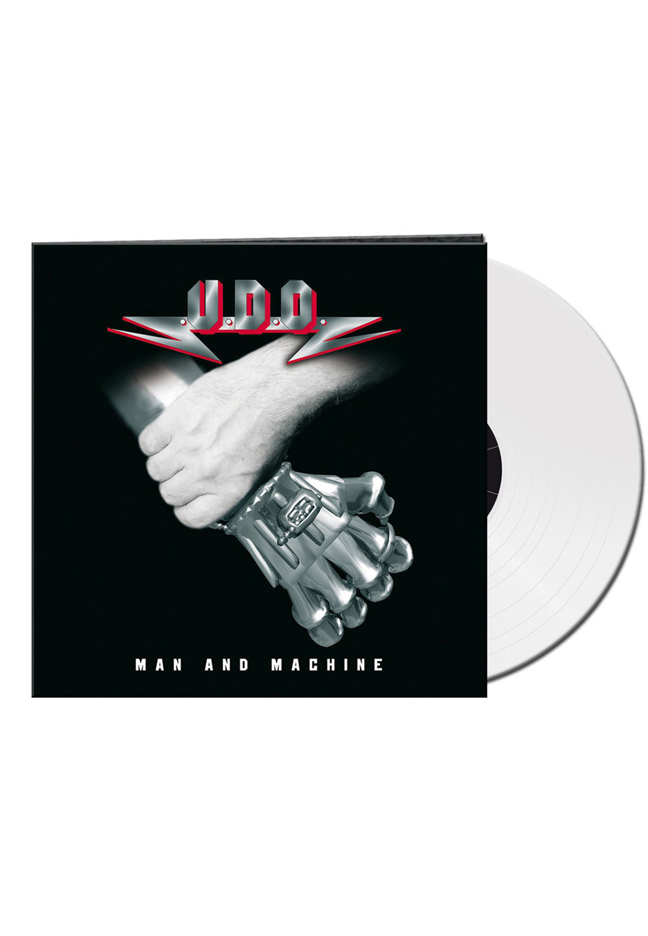 U.D.O. - Man And Machine White - Colored Vinyl 100% Authentic