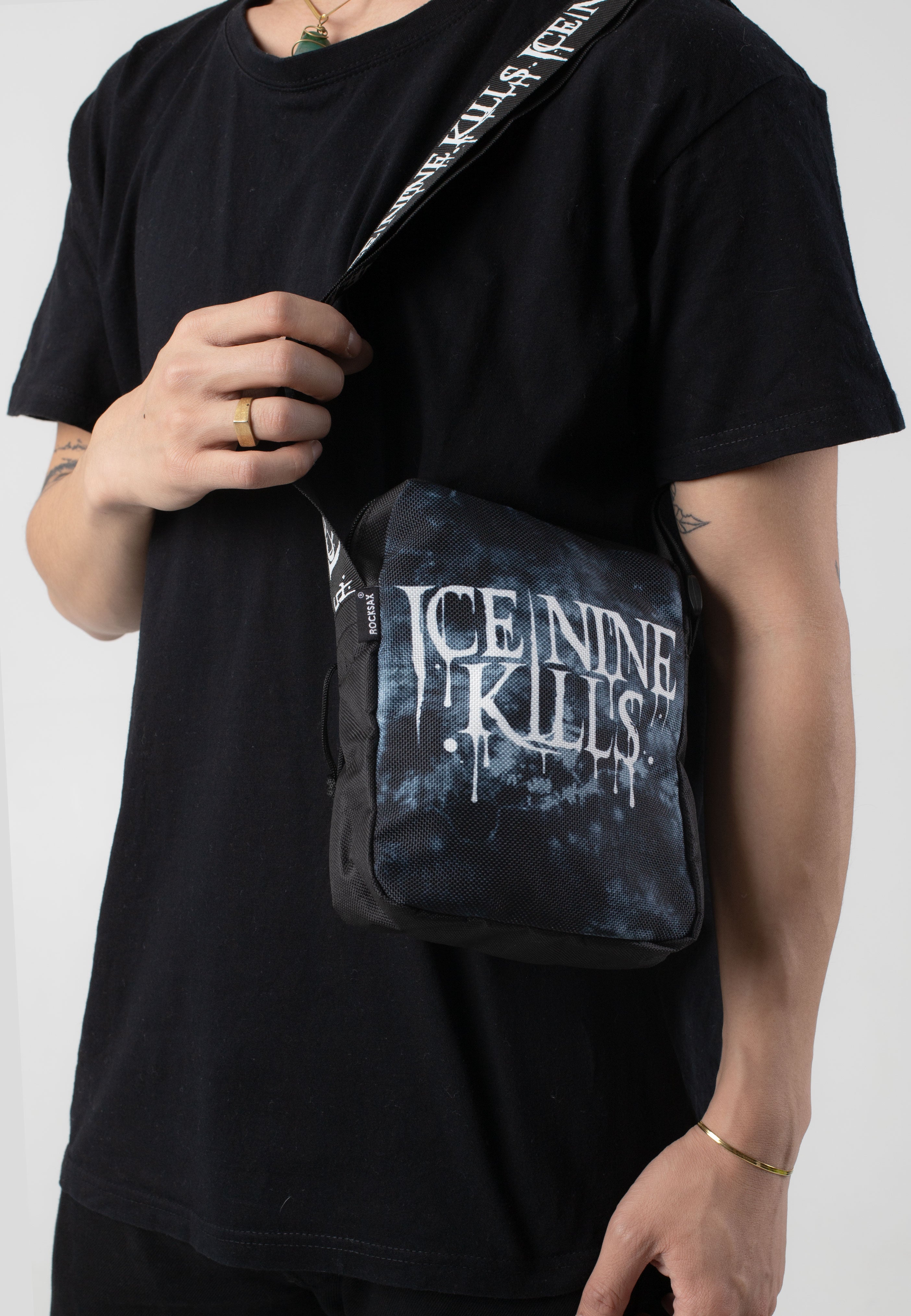 Ice Nine Kills - Drippy Logo - Messenger Bag Cheap Sale Popular