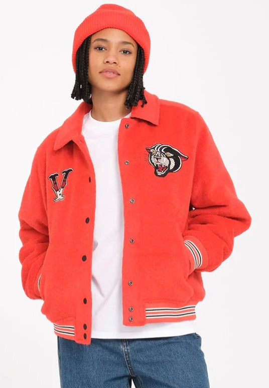 Volcom - Sickstone Bright Red - College Jacket Order Cheap Pice