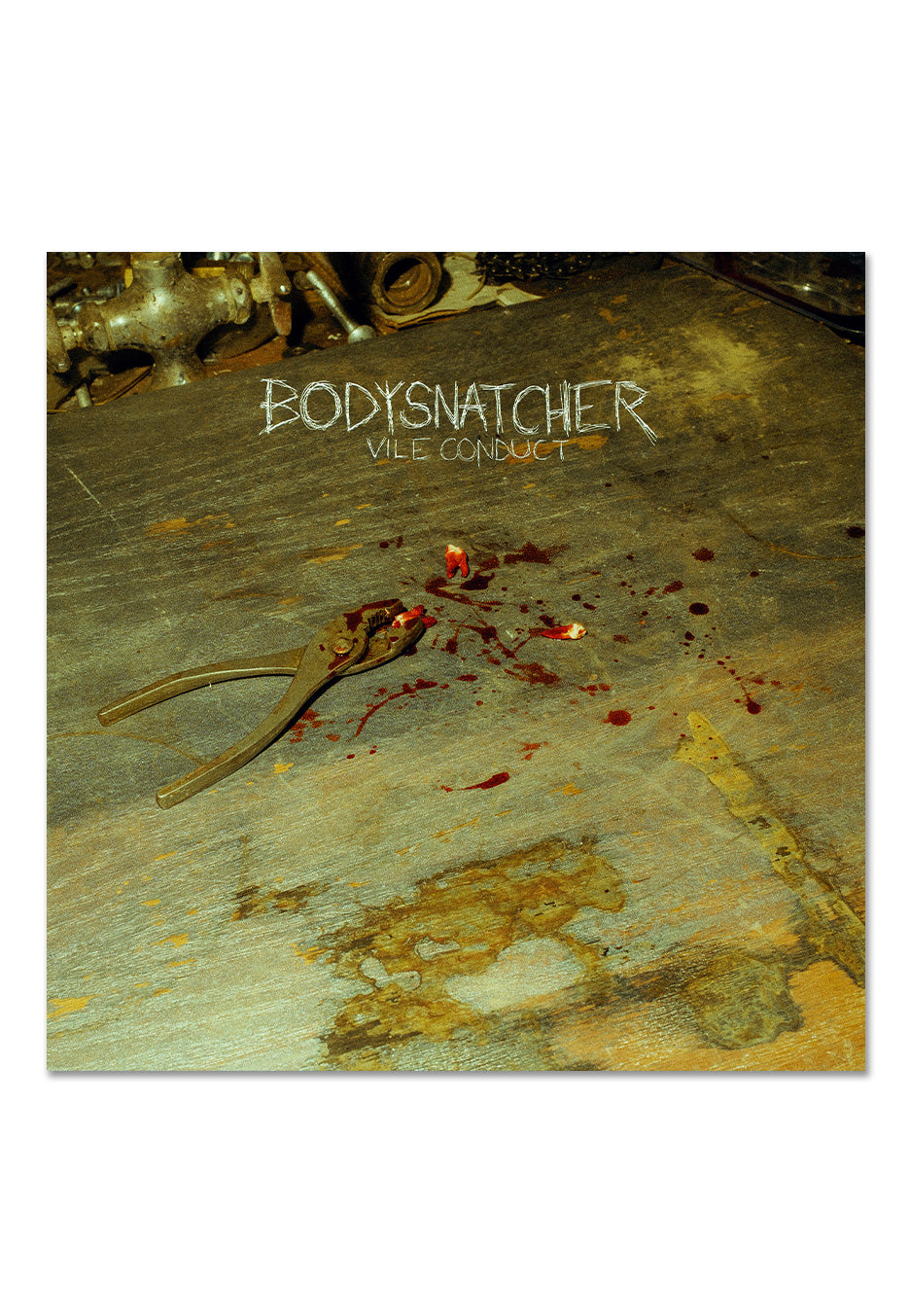 Bodysnatcher - Vile Conduct Ltd. Blood Splatter - Colored Vinyl Best Seller Cheap Pice