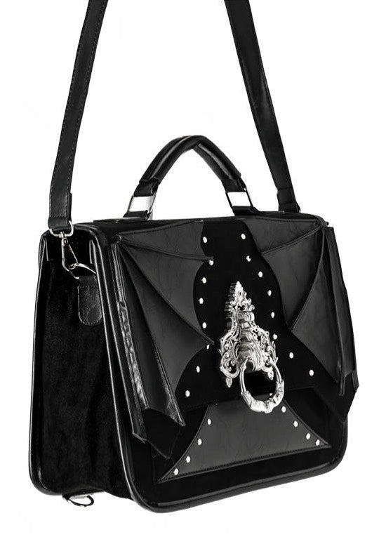 Restyle - Bat Knocker Messenger Black - Bag Excellent