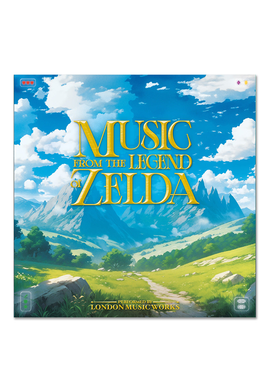 The Legend Of Zelda - Music From The Legend Of Zelda (London Music Works) Ltd. Skyblue - Colored 3 Vinyl Sast Sale Online