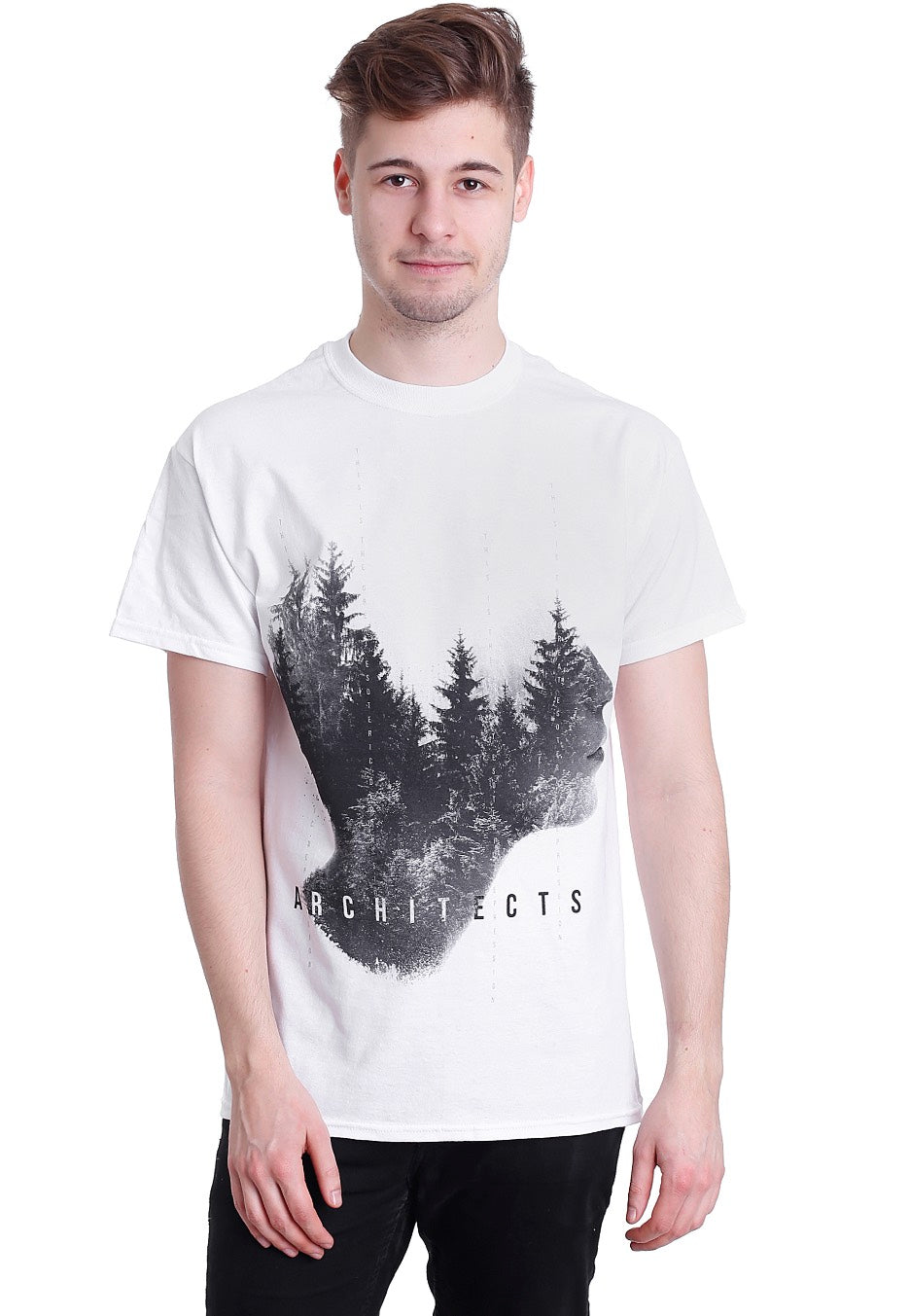 Architects - Forest White - T-Shirt Clearance Extremely