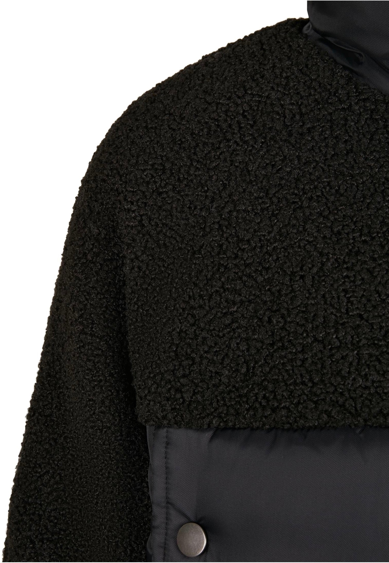 Urban Classics - Sherpa Mix Black - Jacket Clearance Classic