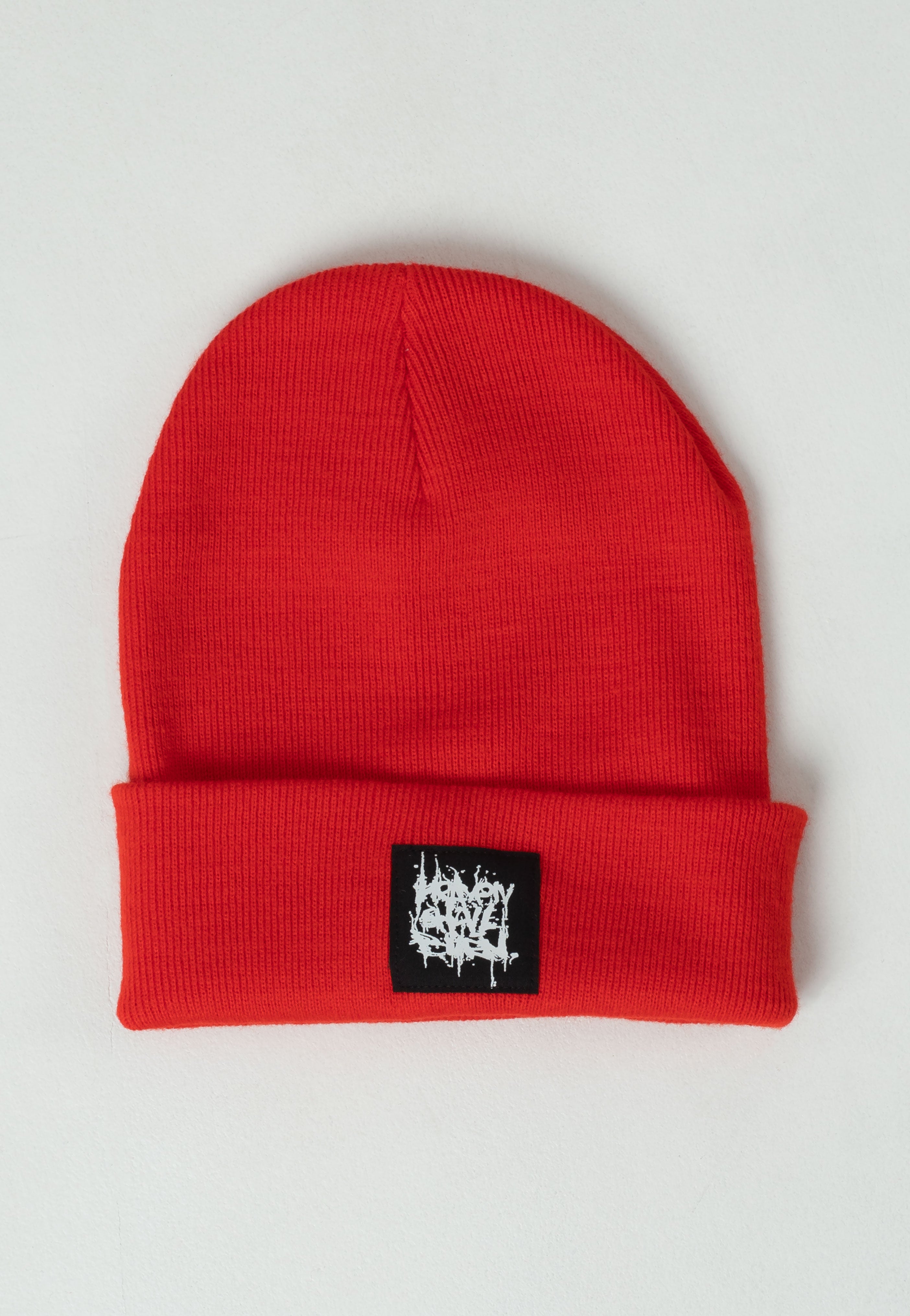 Heaven Shall Burn - Stacked Logo Red - Long Beanie Clearance Limited Edition