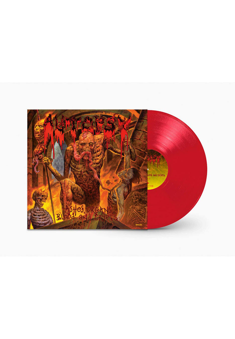 Autopsy - Ashes  Organs  Blood And Crypts Red - Colored Vinyl Discount Low Cost