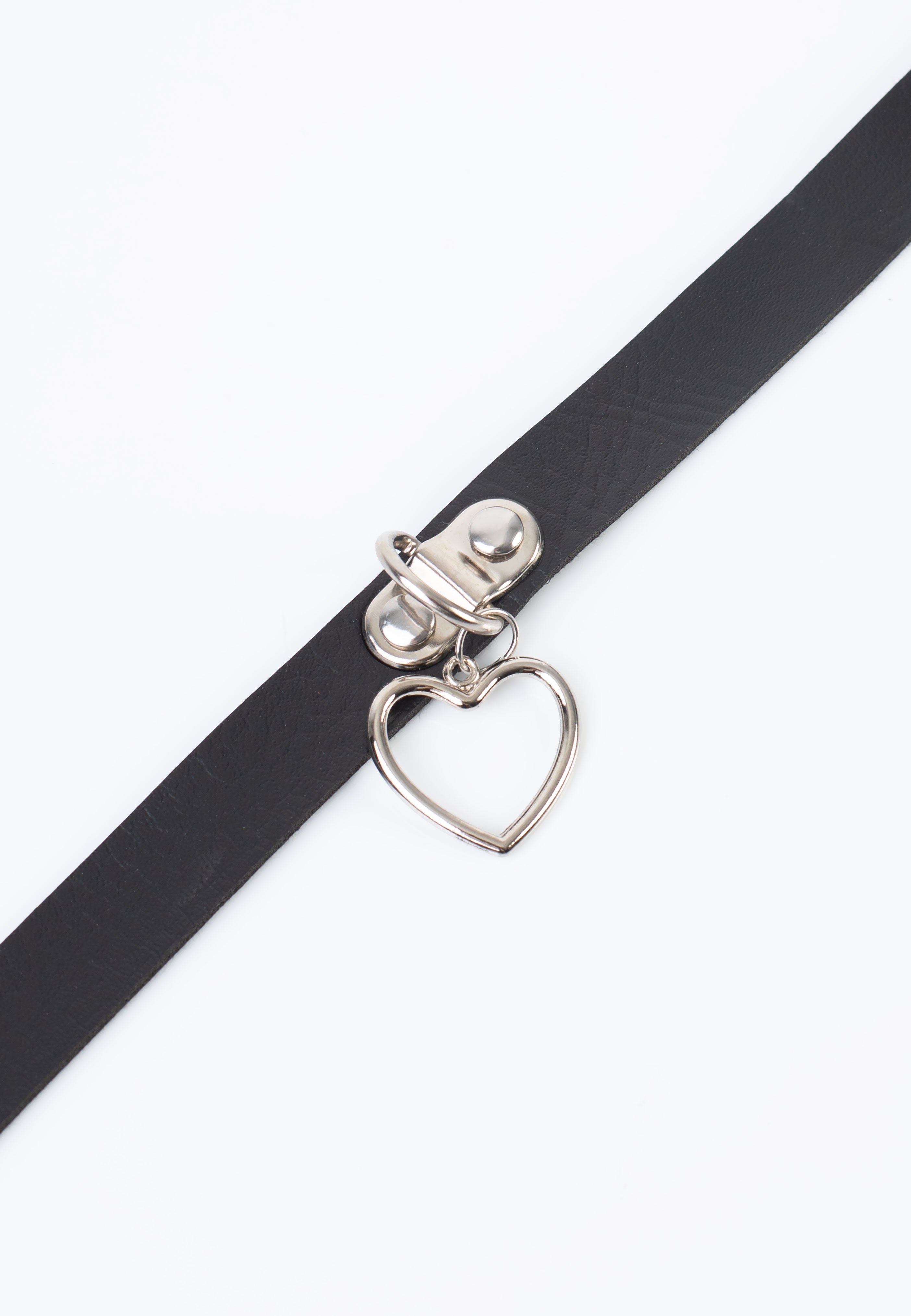 Bullet69 - Heart Pendant Neckband Black - Choker Outlet Nicekicks