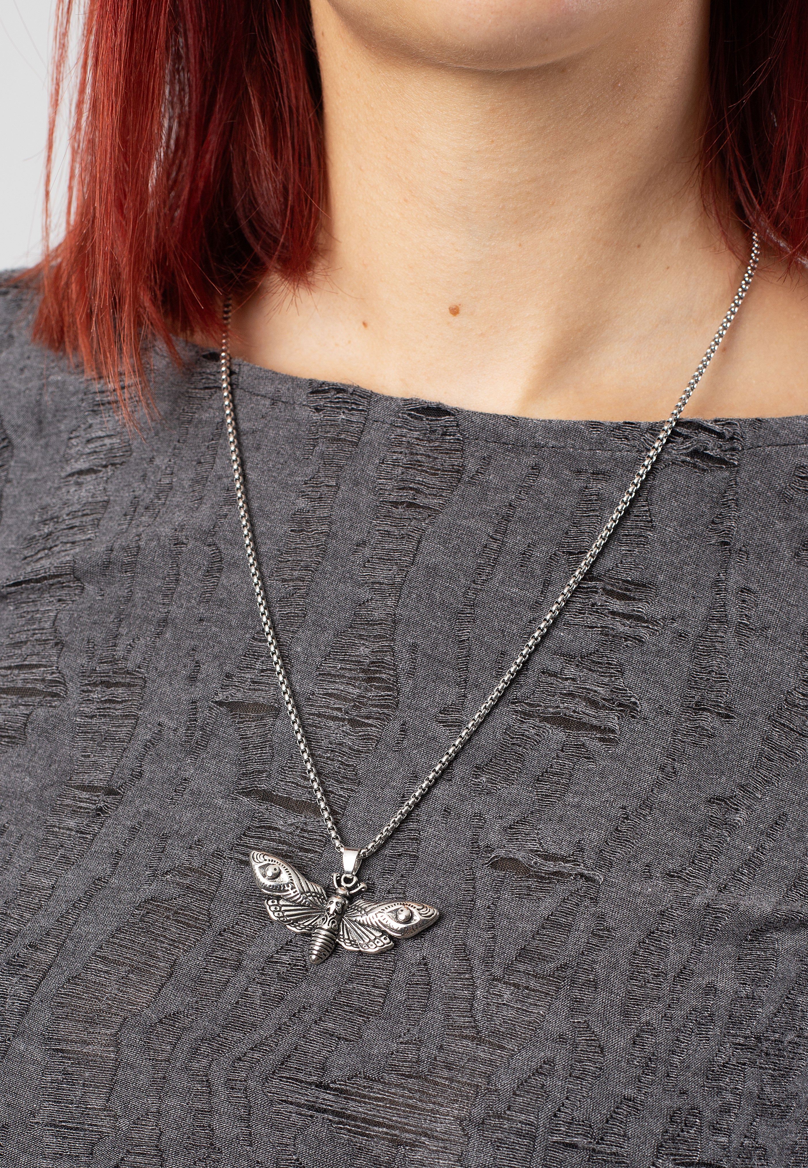 Easure - Death Moth - Necklace Clearance Very Cheap