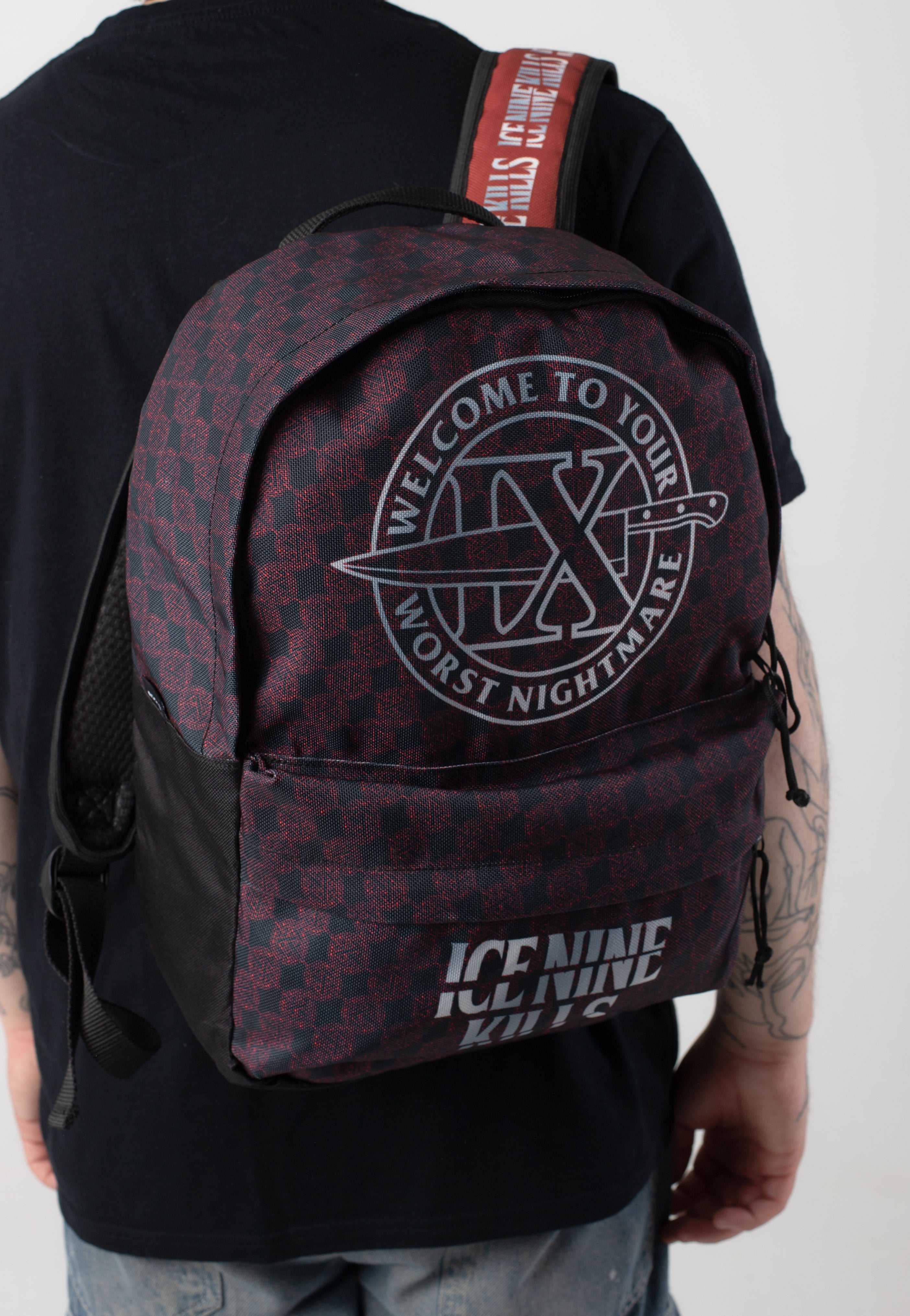 Ice Nine Kills - Welcome Nightmare - Backpack Free Shipping Discounts