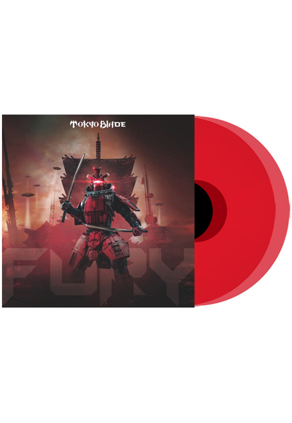 Tokyo Blade - Fury Transparent Red - Colored Vinyl Cheap Online Store