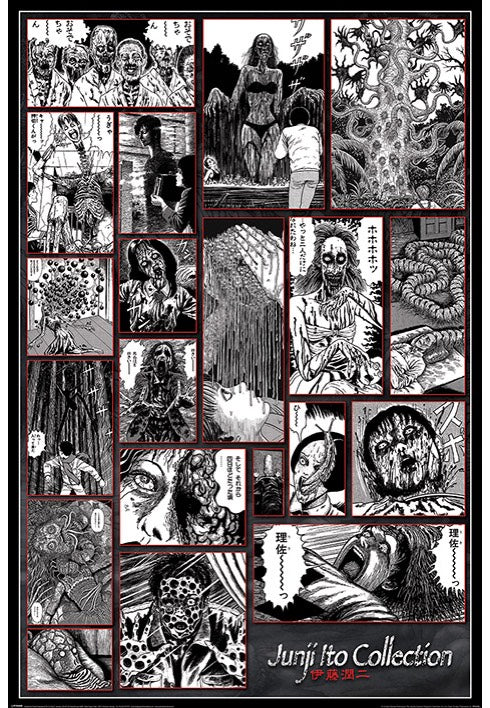 Junji Ito - Collection Of The Macabre Maxi - Poster Free Shipping For Sale