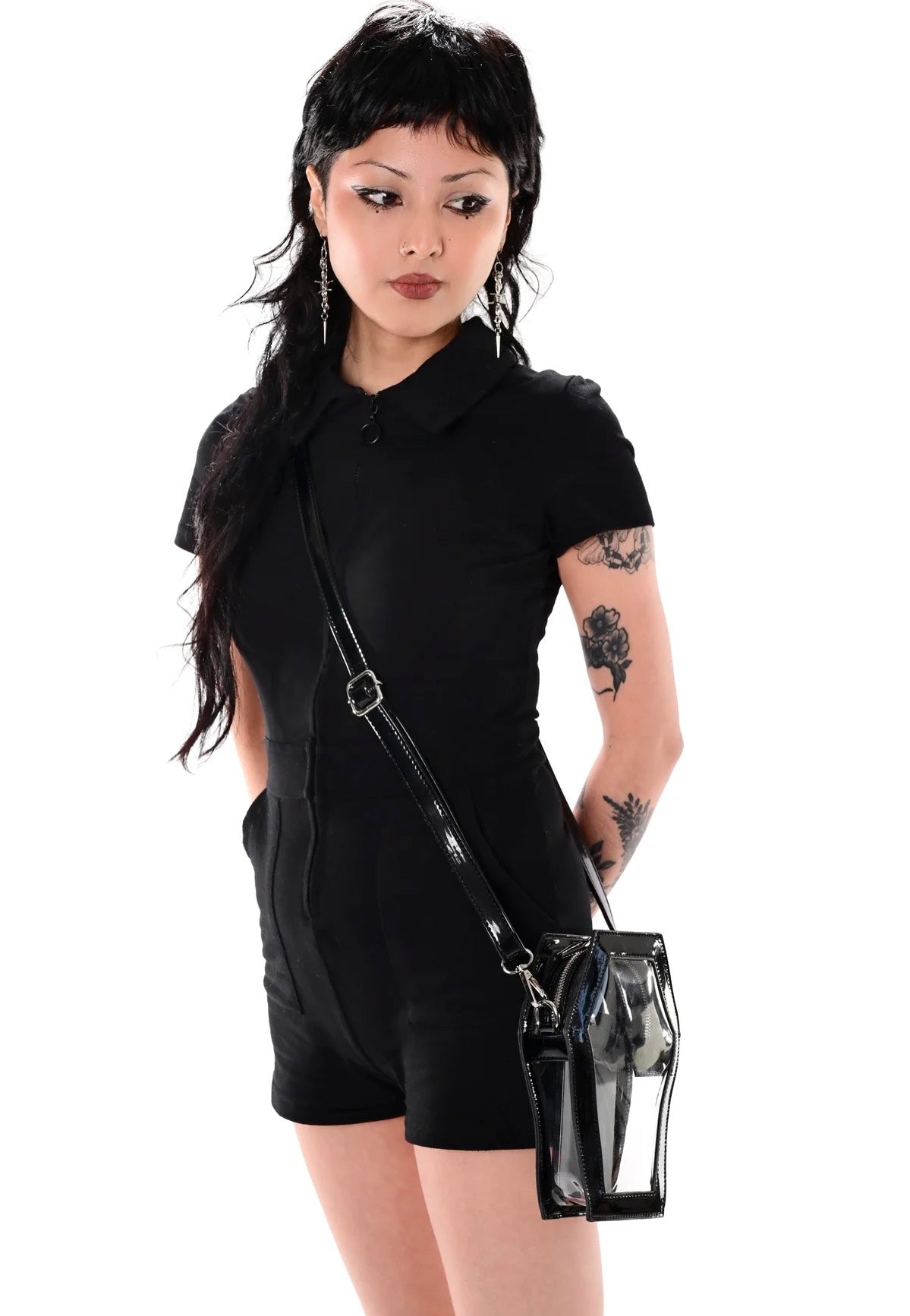 Foxblood - Clear Coffin Crossbody Black - Bag Buy Cheap 100% Guaranteed