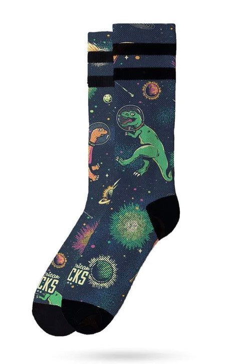 American Socks - Space Dino Mid High - Socks Deals