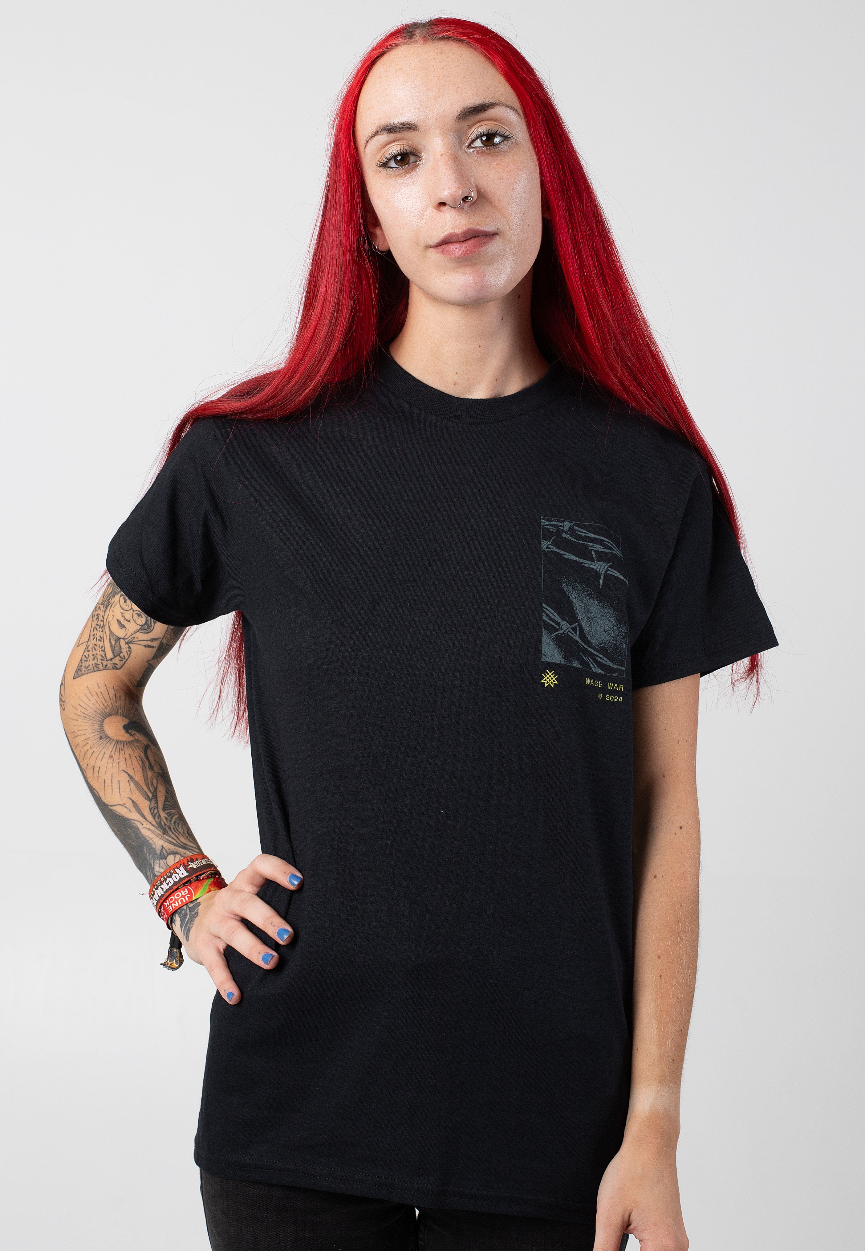 Wage War - Barbed Blur - T-Shirt 2025 Unisex Online