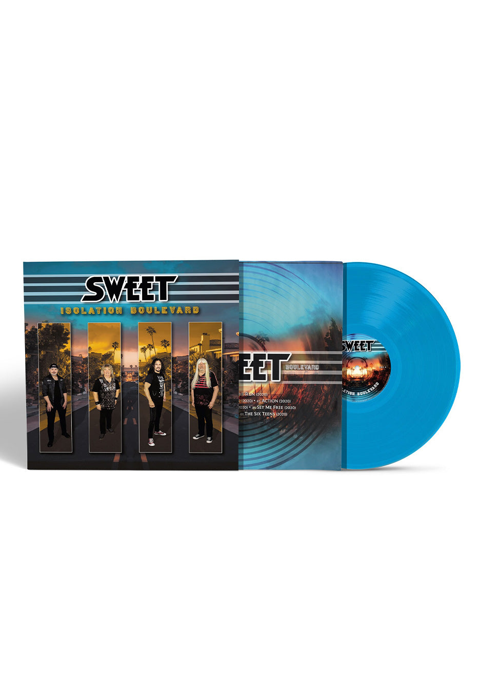 Sweet - Isolation Boulevard Ltd. Sky Blue - Colored Vinyl Professional Online