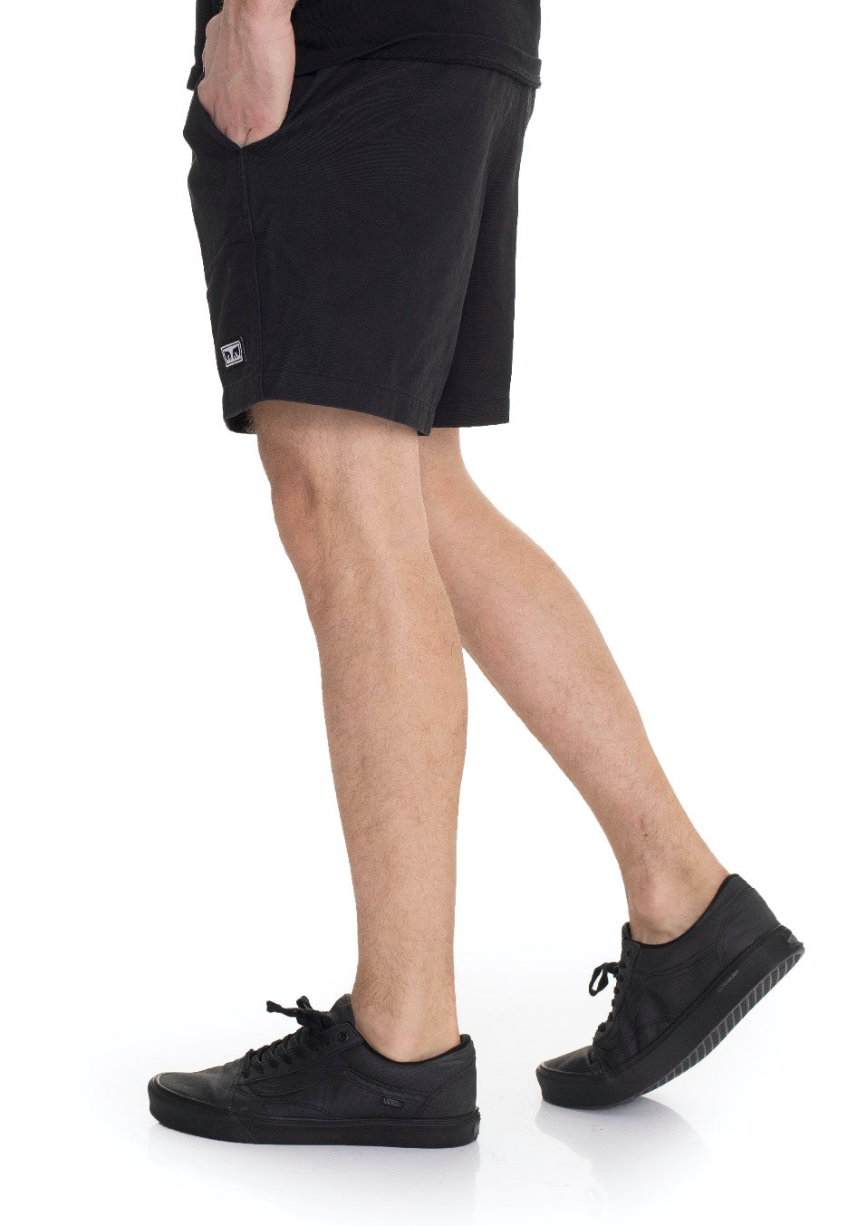 Obey - Easy Relaxed Twill Black - Shorts 100% Original Sale Online