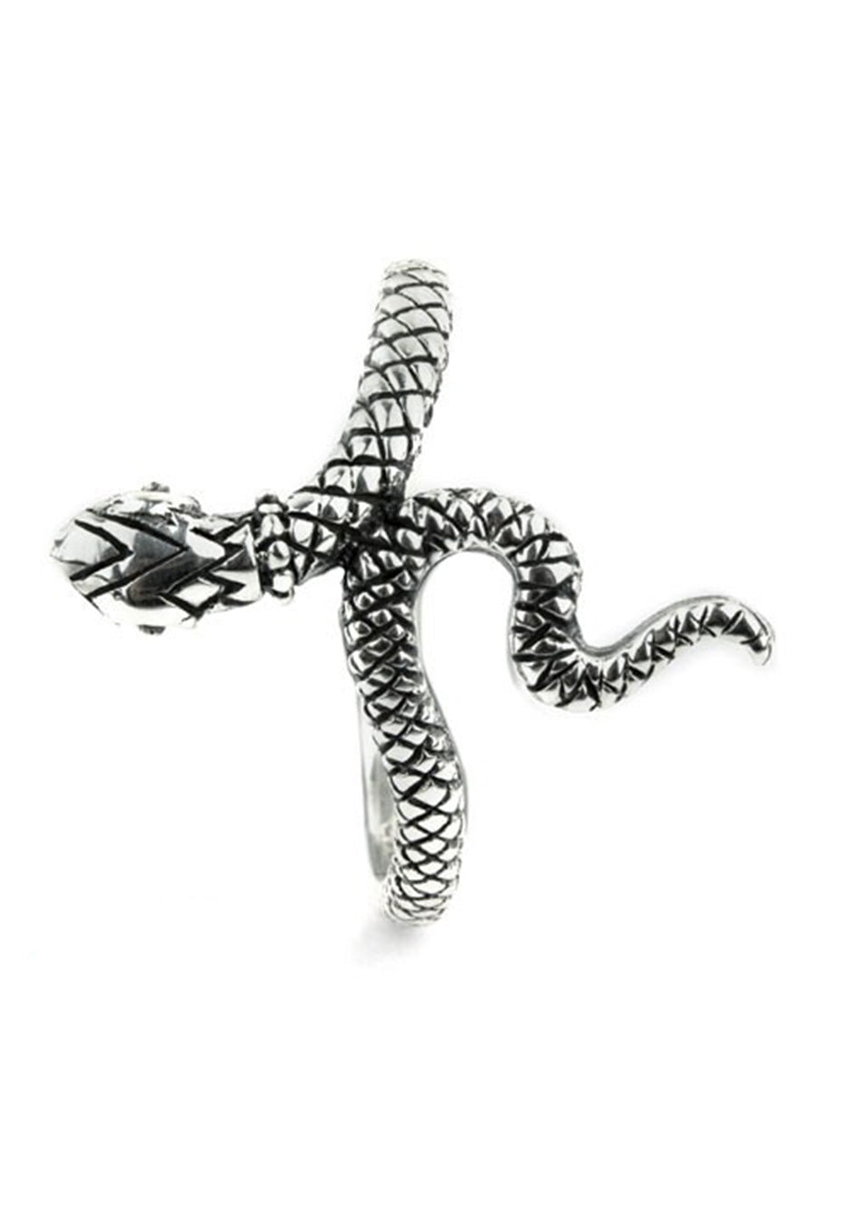 etNox - Snake II Silver - Ring Cheap Best Wholesale