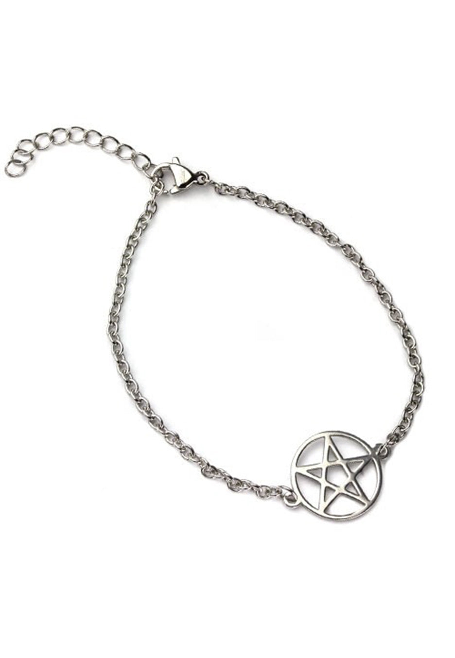 etNox - Pentagramm Silver - Bracelet Clearance Footaction