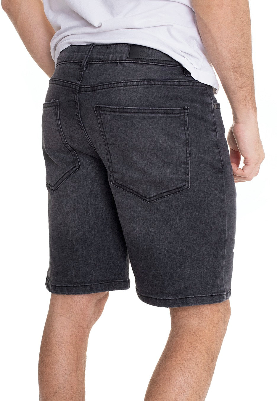 Urban Classics - Relaxed Fit Real Black Washed - Shorts Official Cheap Online