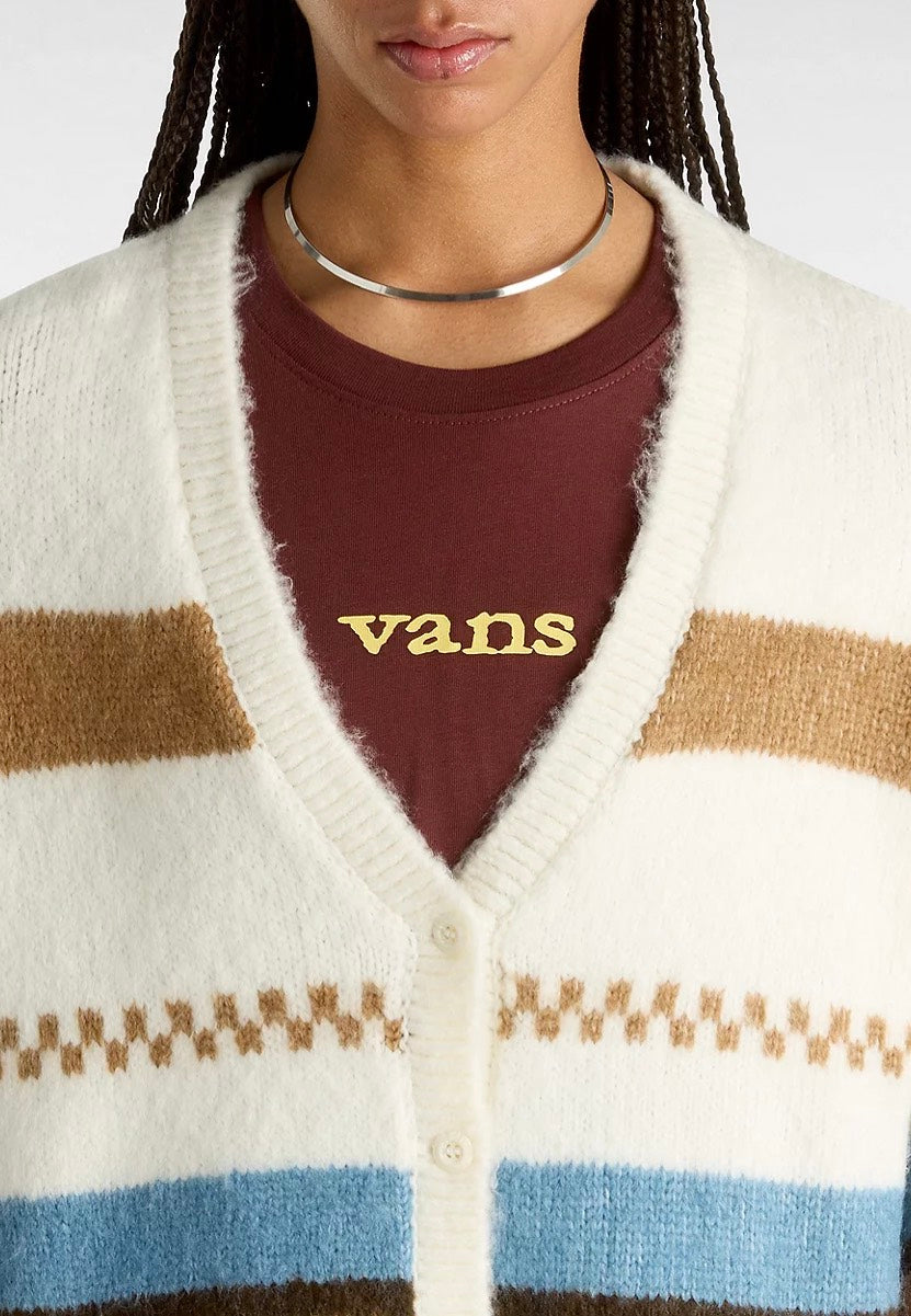 Vans - Valerie Stripe Marshmallow - Cardigan Purchase For Sale