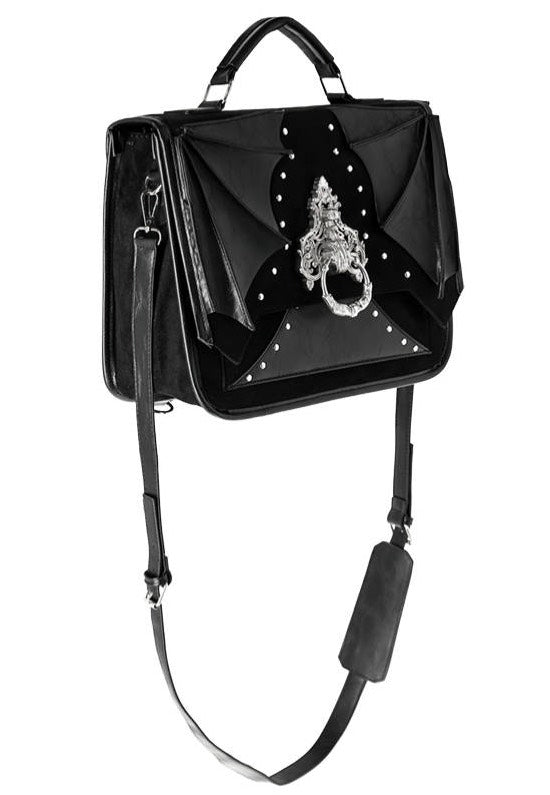 Restyle - Bat Knocker Messenger Black - Bag Excellent