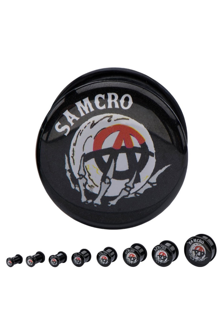 Sons Of Anarchy - Single Flared SAMCRO - Earplug Sale Big Discount