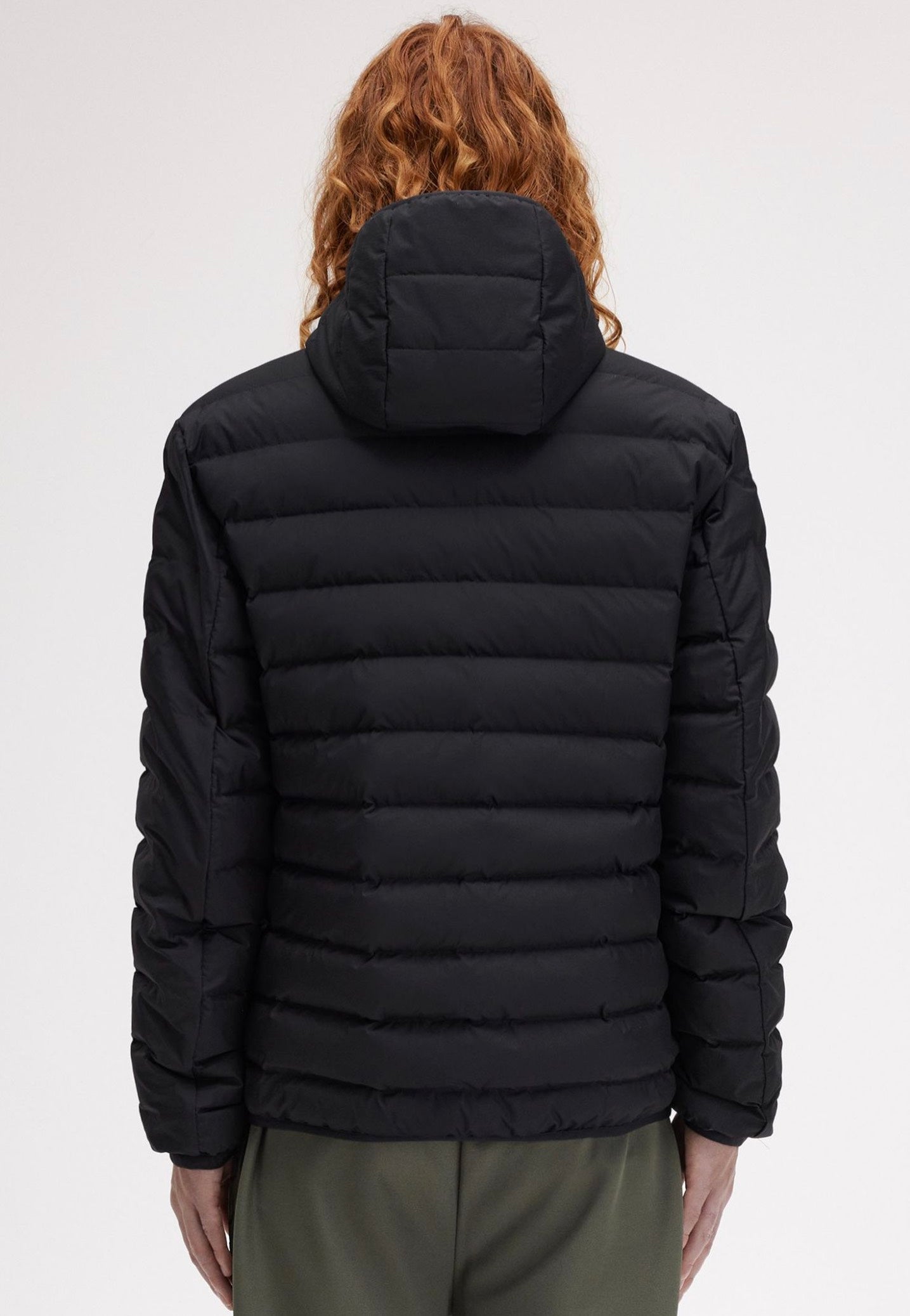 Fred Perry - Hooded Insulated Black - Jacket Discount Collections