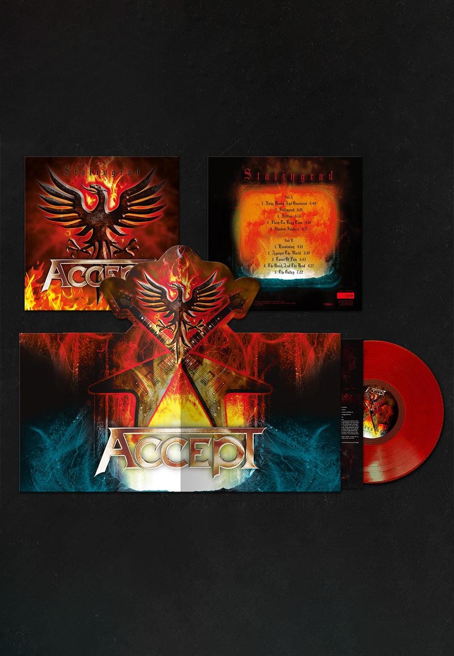 Accept - Stalingrad Ltd. Red - Colored Vinyl Buy Cheap Extremely