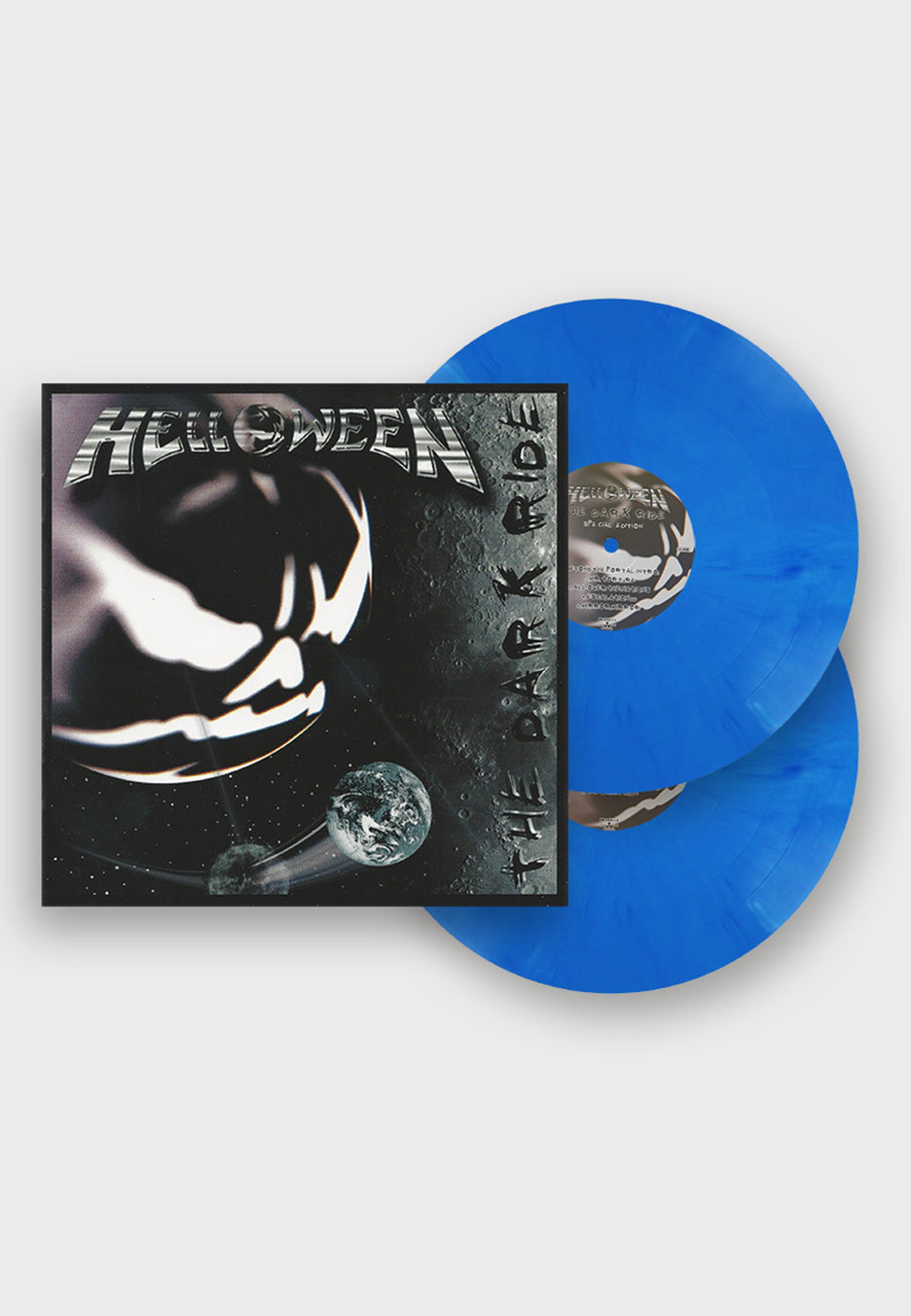 Helloween - The Dark Ride Ltd. Blue/White - Marbled 2 Vinyl Free Shipping Release Dates