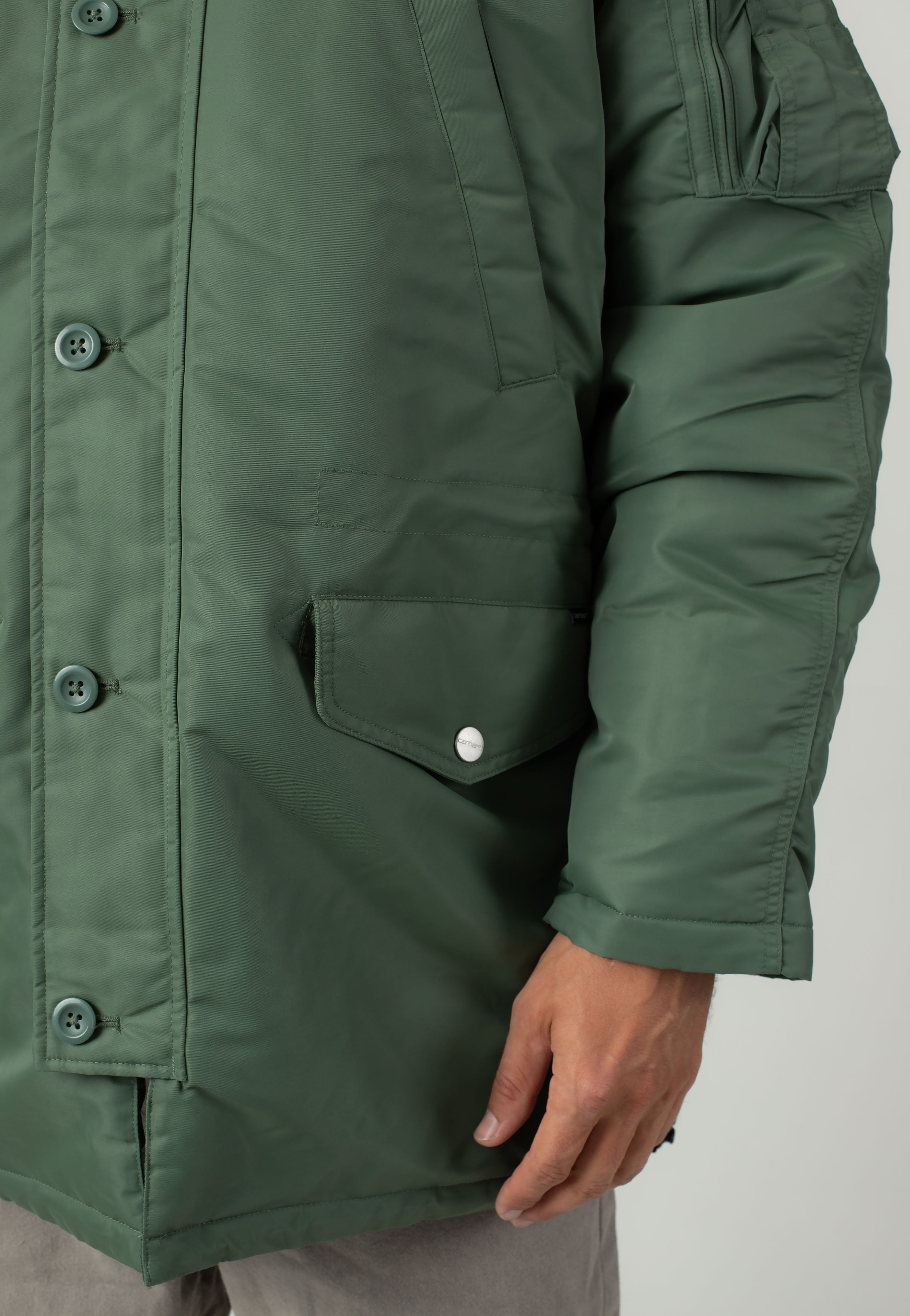 Carhartt WIP - Hd Olten Duck Green - Jacket Brand New Unisex Sale Online