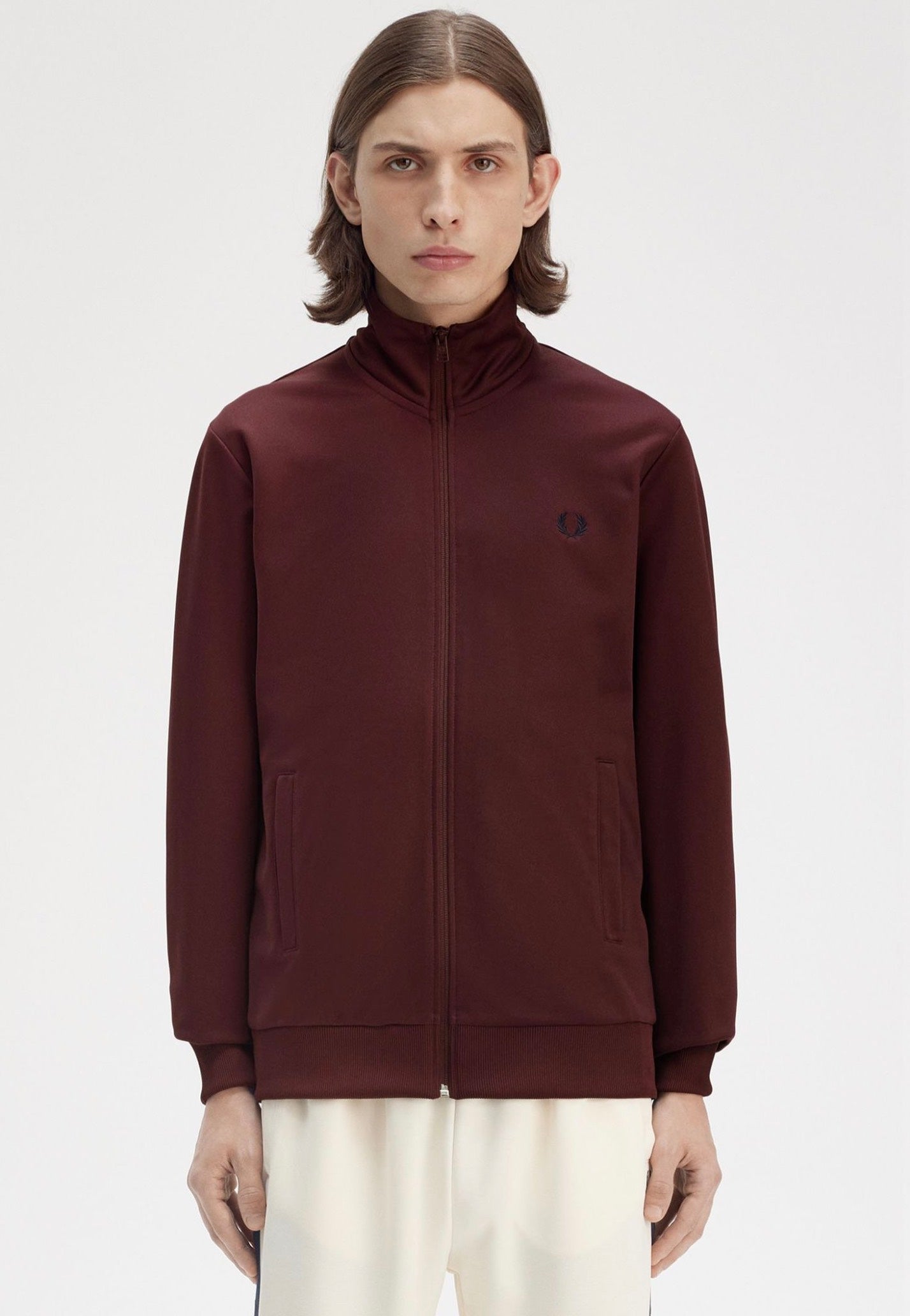 Fred Perry - Track Oxblood - Track Jacket Outlet Choice