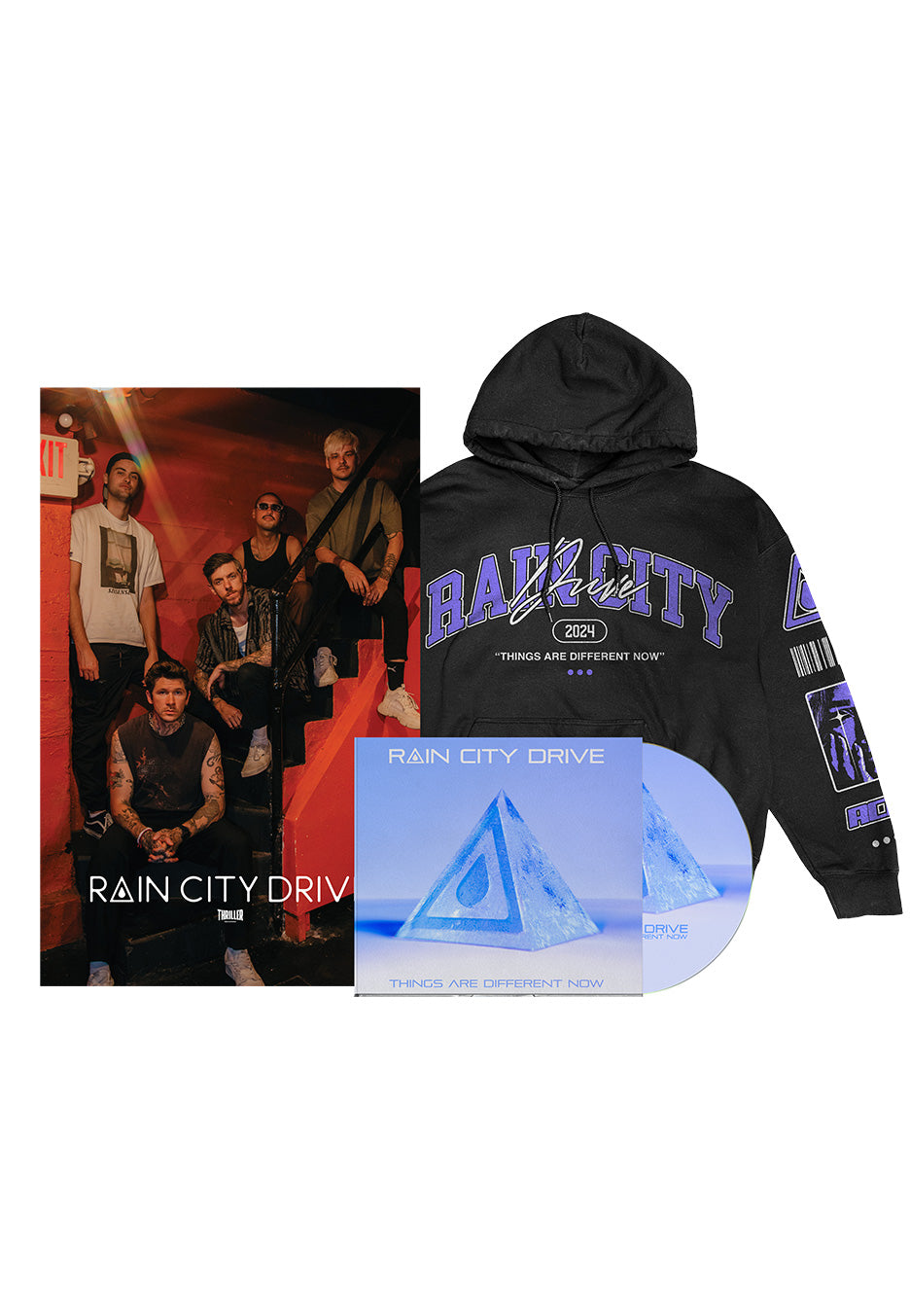 Rain City Drive - Things Are Different Now Special Pack - Hoodie Outlet Classic