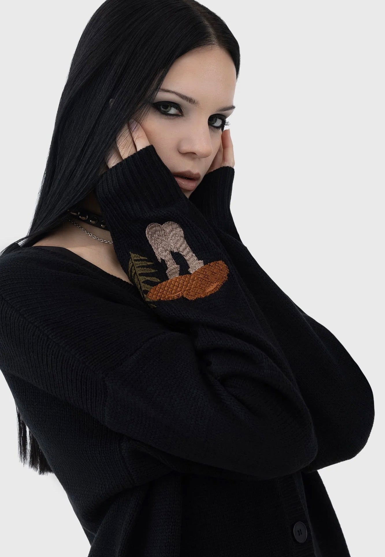 Killstar - Shroom Black - Cardigan Cheap Sale Latest Collections