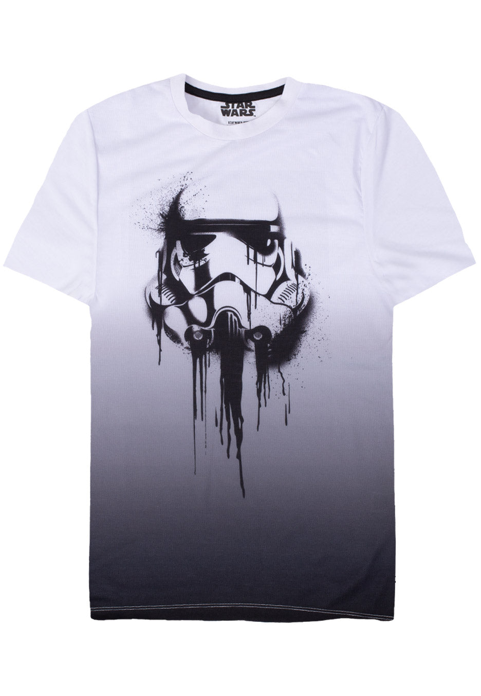 Star Wars - Stormtrooper Ink White Dip Dye - T-Shirt Really For Sale