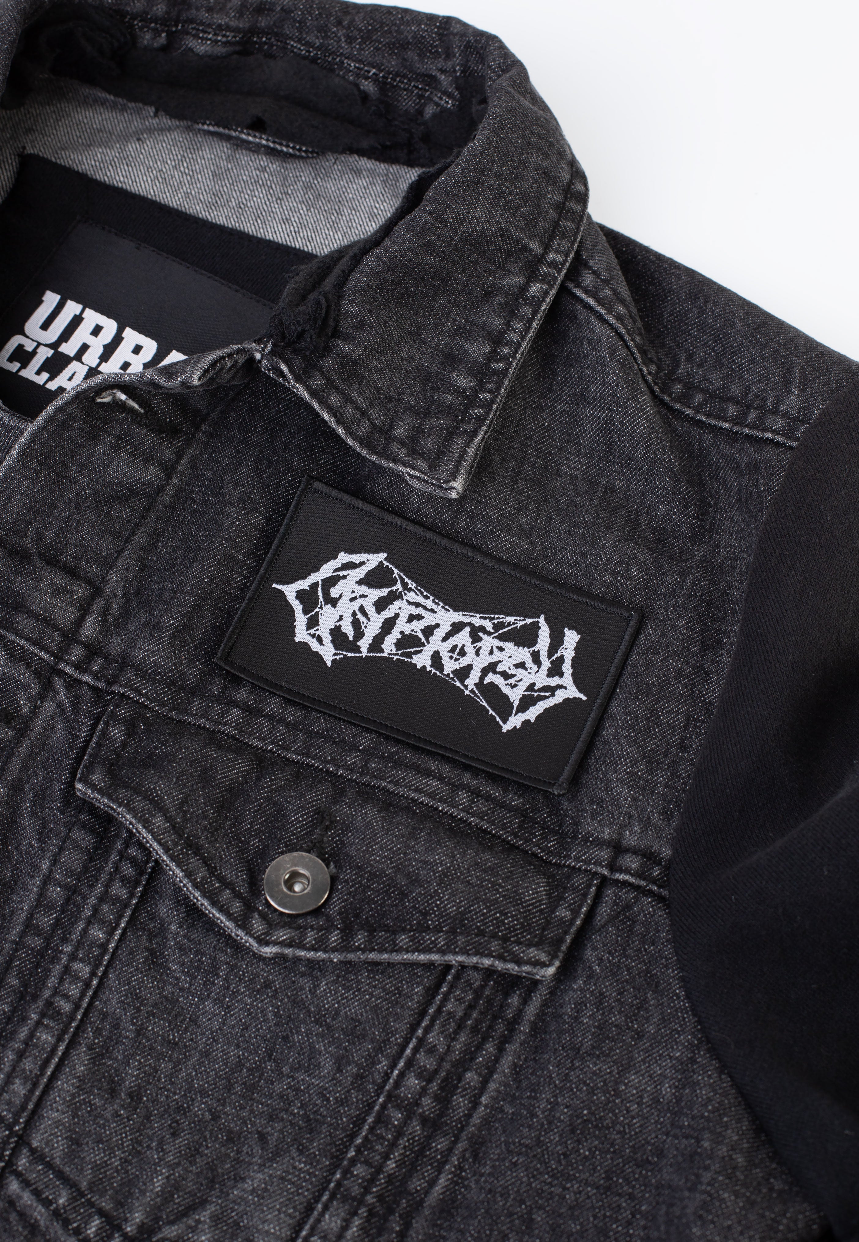 Cryptopsy - White Logo - Patch Genuine Sale Online