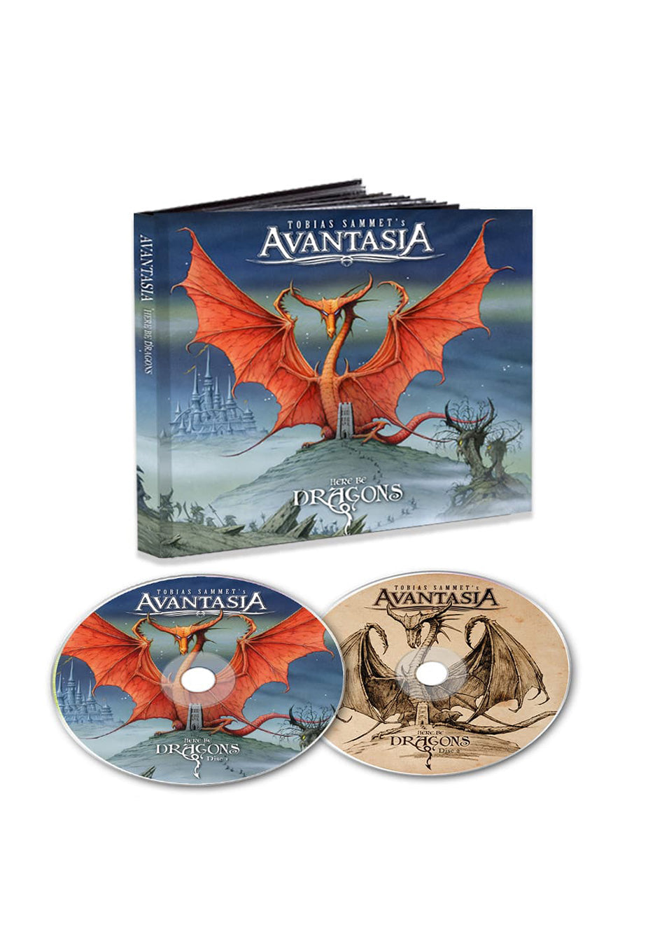 Avantasia - Here Be Dragons - 2 CD Free Shipping Low Shipping