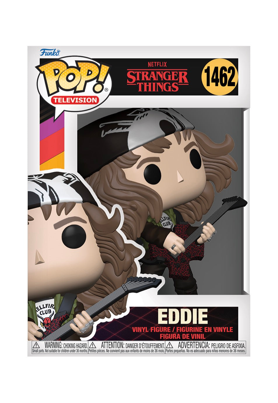 Stranger Things - Hunter Eddie w/ Guitar POP! Vinyl - Funko Pop Outlet Footlocker Finishline