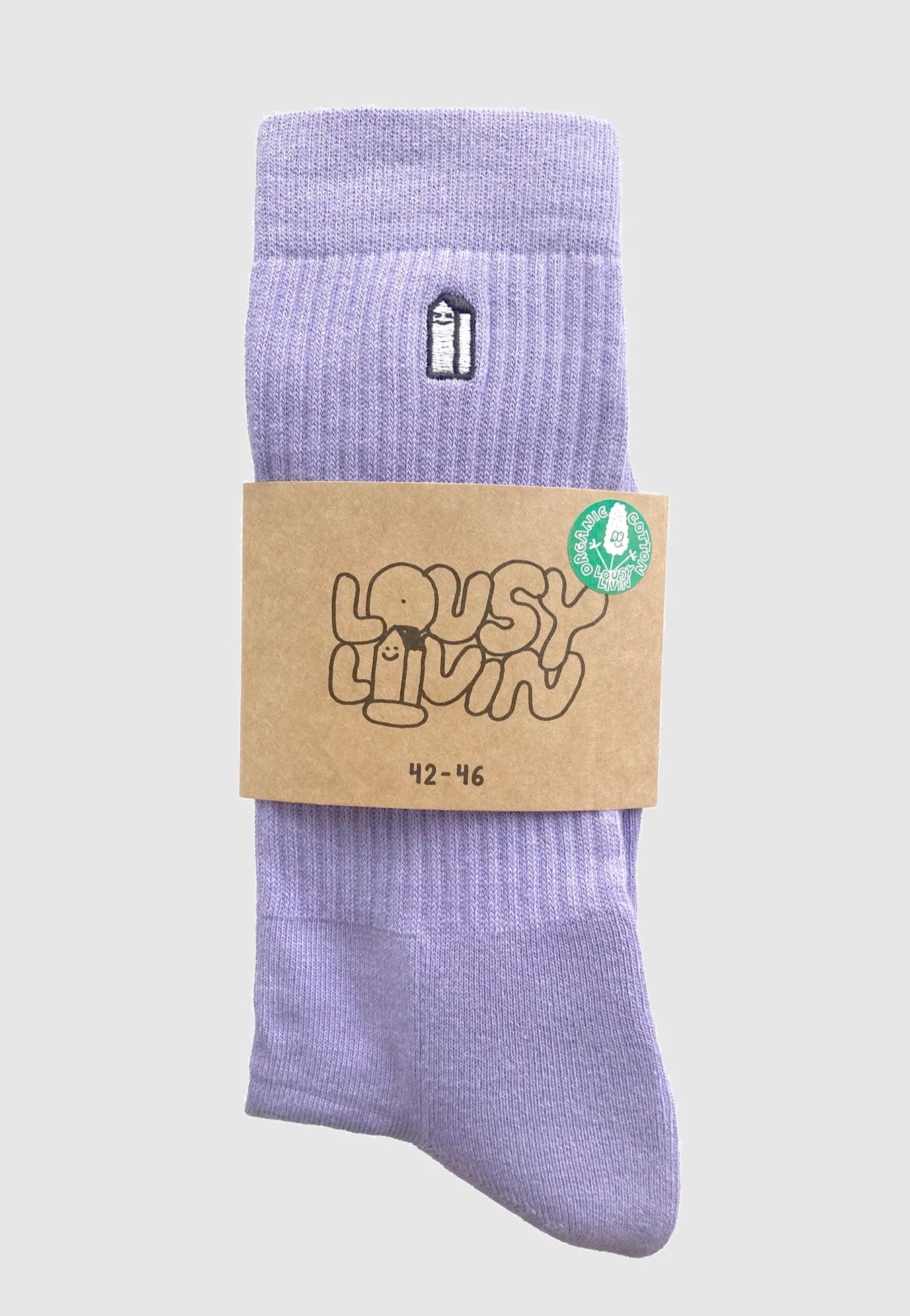 Lousy Livin - Street Court Lavender - Socks How Much For Sale