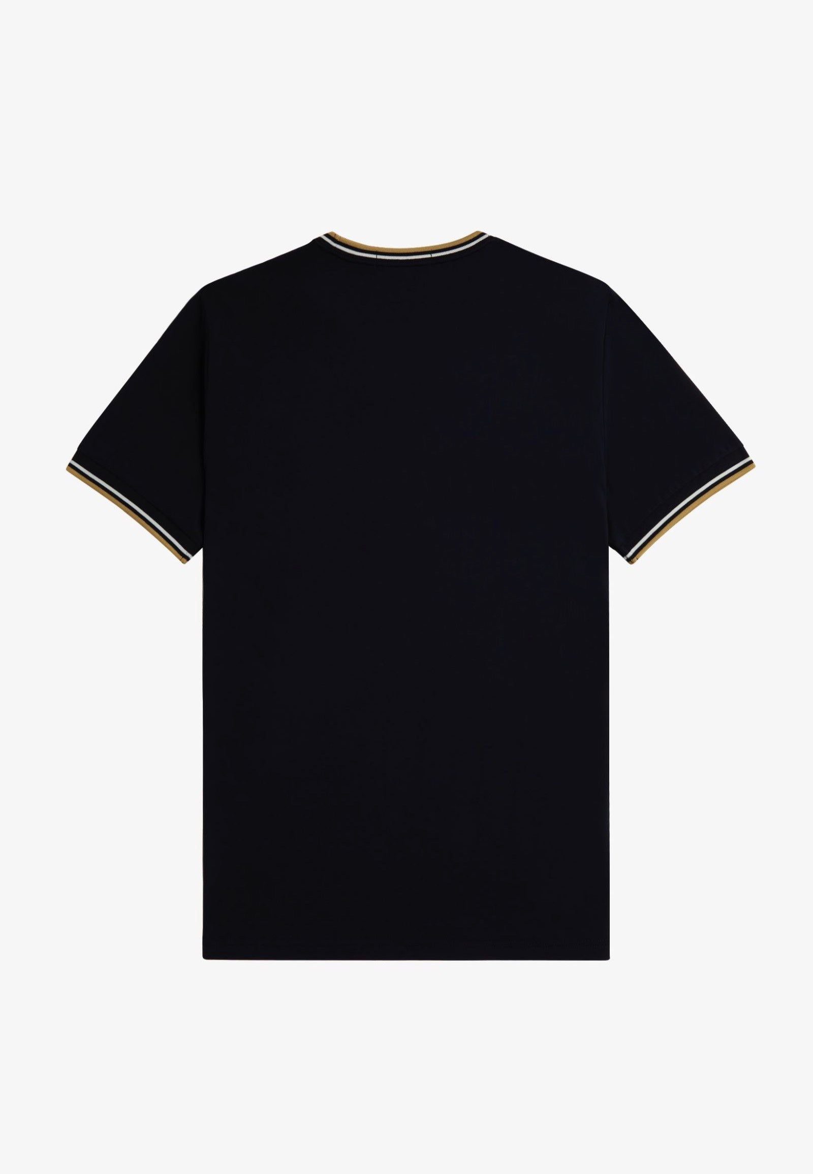 Fred Perry - Twin Tipped Navy/Ecru/Honeycomb - T-Shirt Release Dates Sale Online