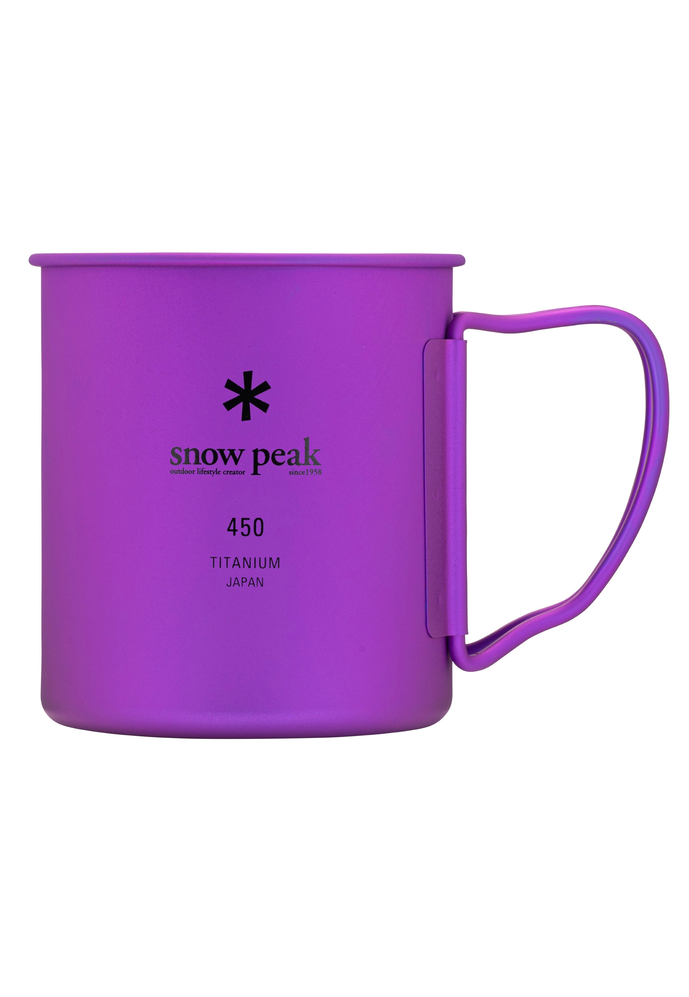 Snow Peak - Titanium Single 450 Anodized - Mug Cheap Store